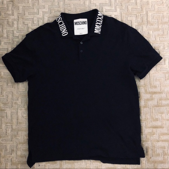 Moschino Other - MOSCHINO COTOURE Mens Polo Size 48 US
